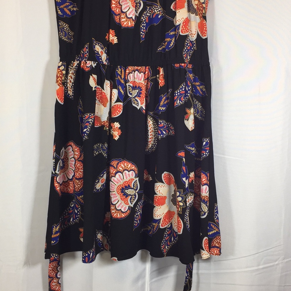 🎉Lauren Conrad Black Floral Dress Large - Picture 3 of 6